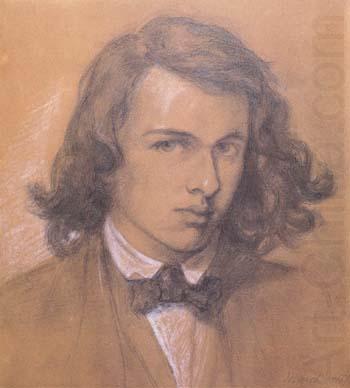 Dante Gabriel Rossetti Self-Portrait (mk28) china oil painting image